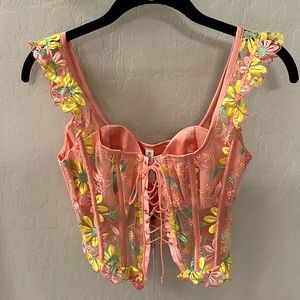 For Love and Lemons corset.  Size large